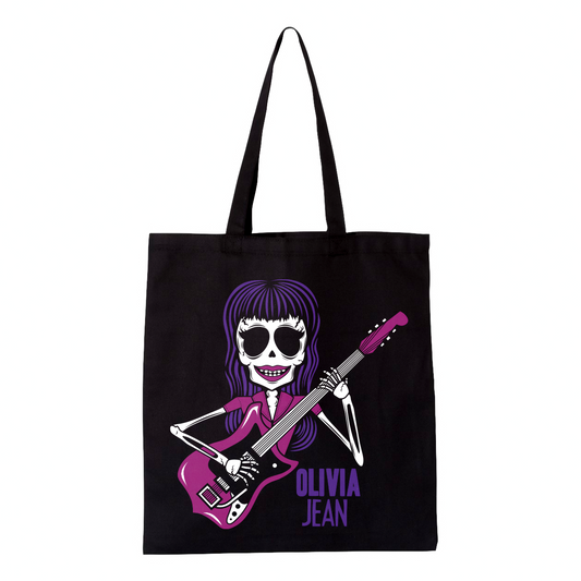 Skeleton Tote Bag